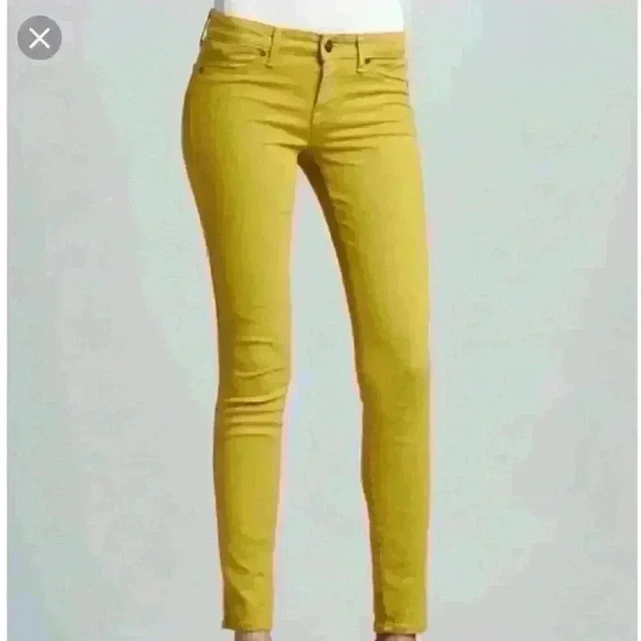 Rich & Skinny mustard yellow denim. - Picture 1 of 4
